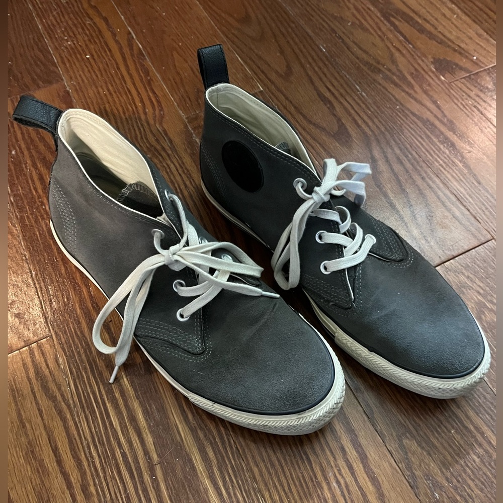 Gray Suede Converse